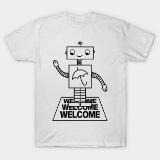 Armchair Expert Merch Armchair Expert Robot T-Shirt